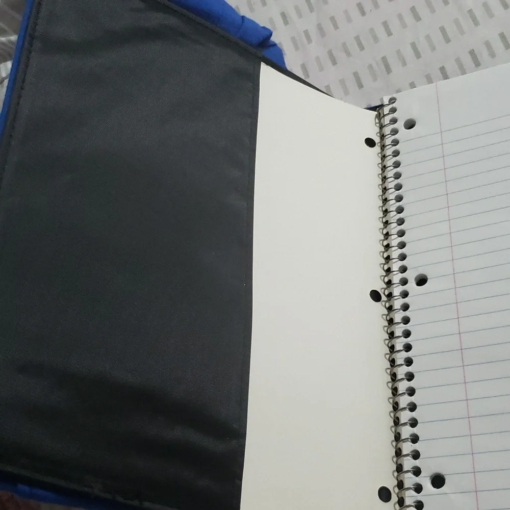 New UCLA Retro Hood Collegiate Blue Notebook Holder with Notebook 8.5